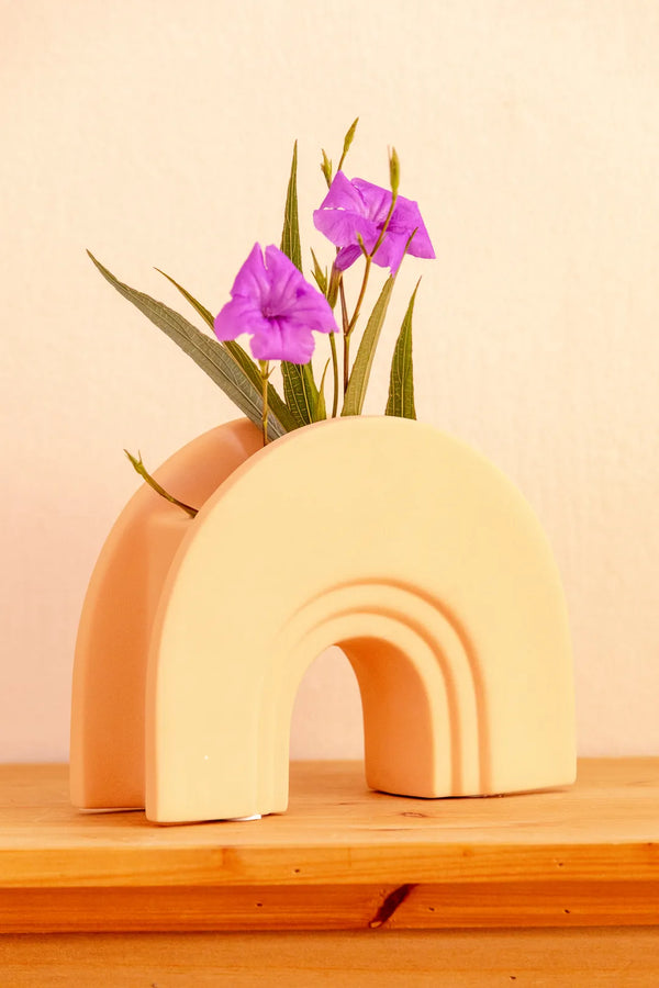 Modern Arched Ceramic Vase