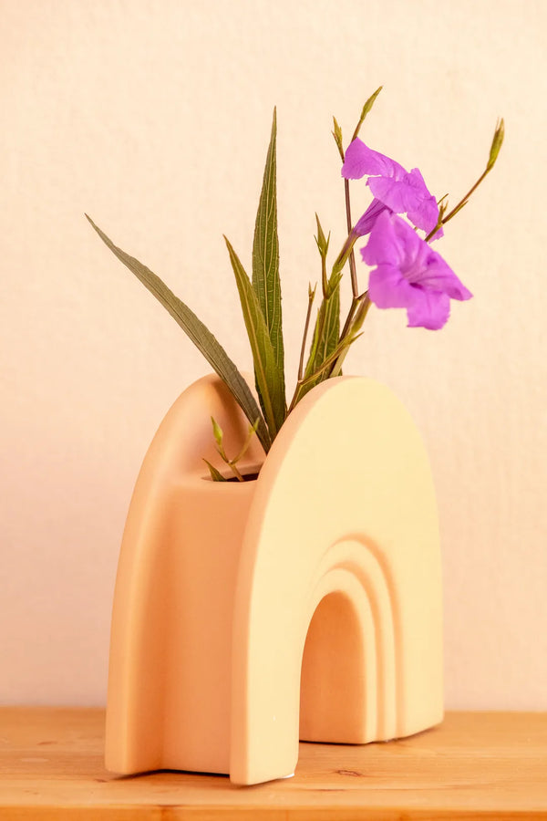 Modern Arched Ceramic Vase