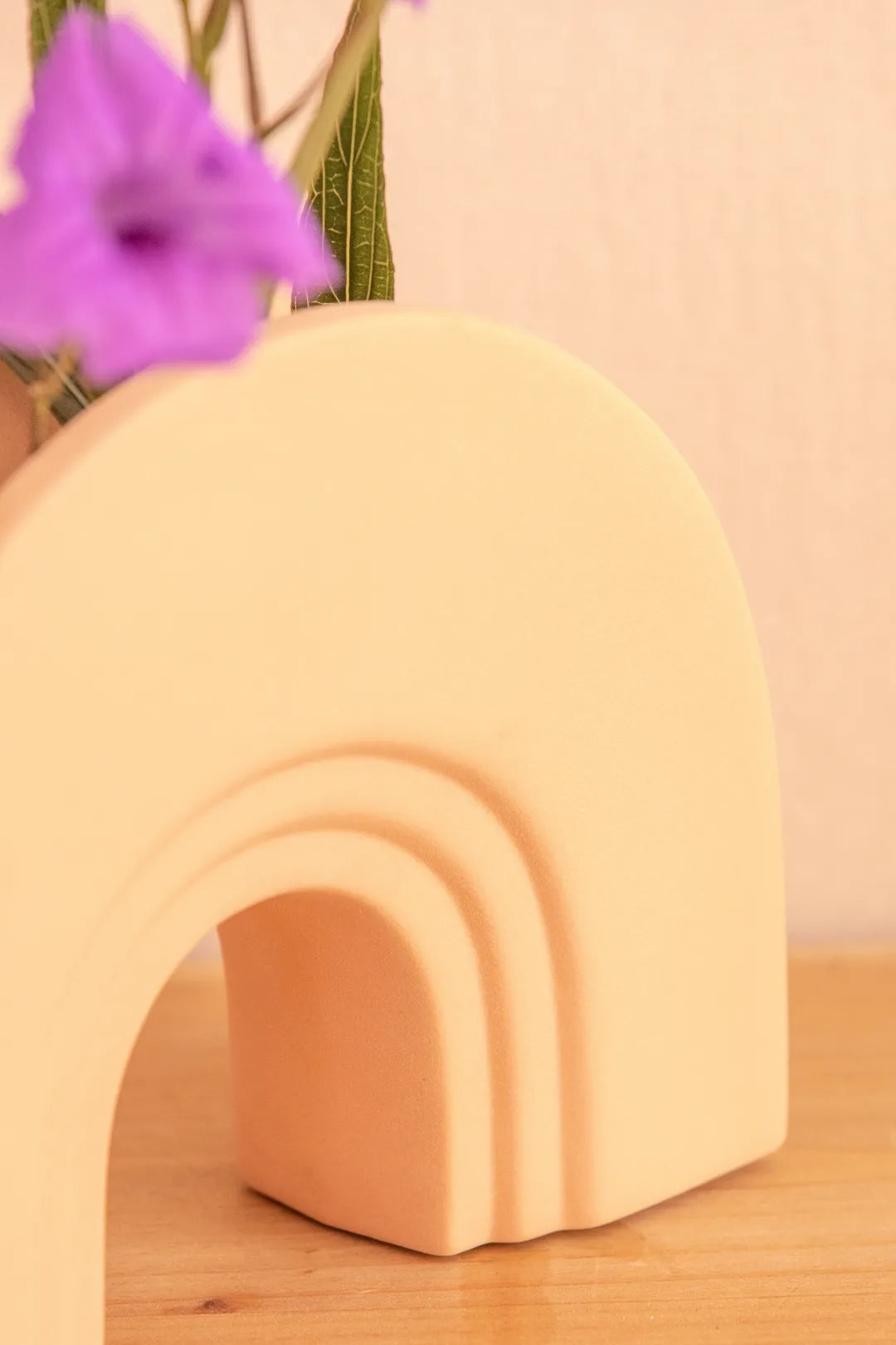 Modern Arched Ceramic Vase