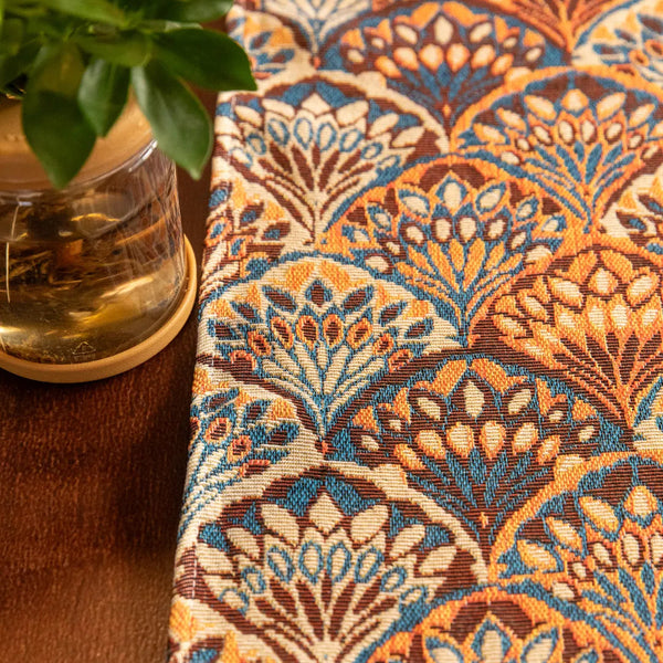 Peacock Royal Table Runner -- Delicors