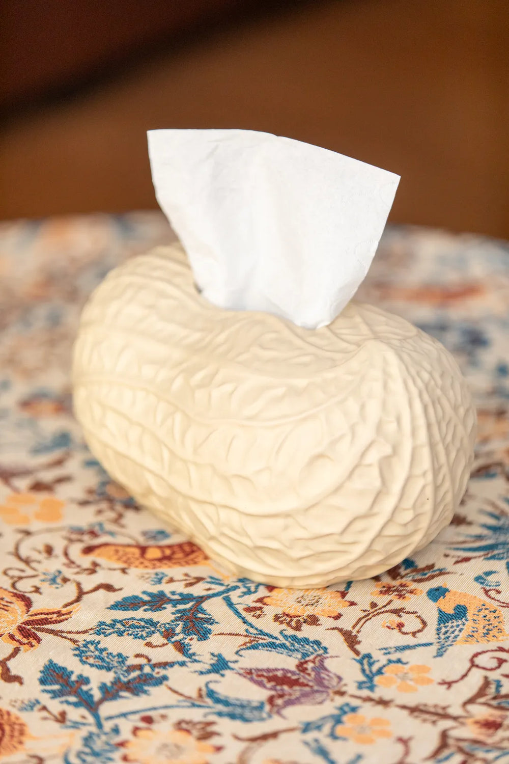 Peanut Tissue Box -- Delicors