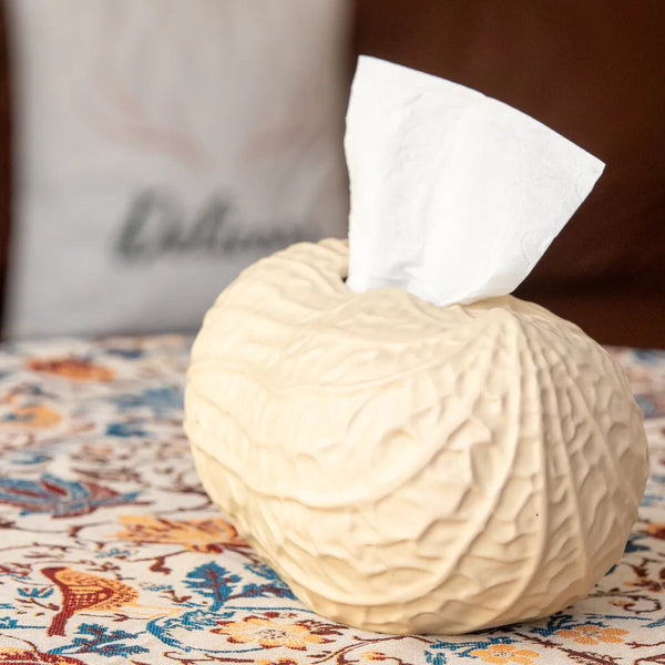Peanut Tissue Box -- Delicors
