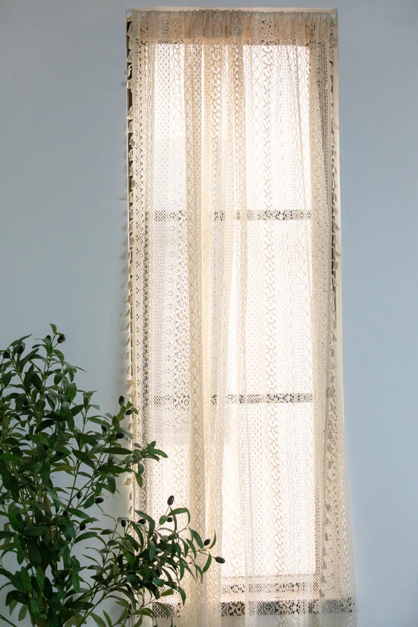 Romantic Lace Curtain -- Delicors