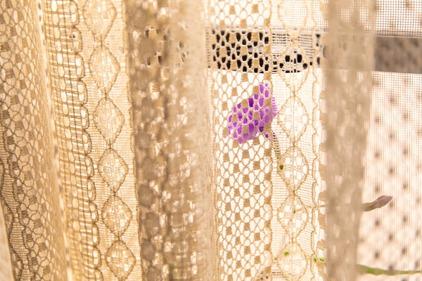 Romantic Lace Curtain -- Delicors