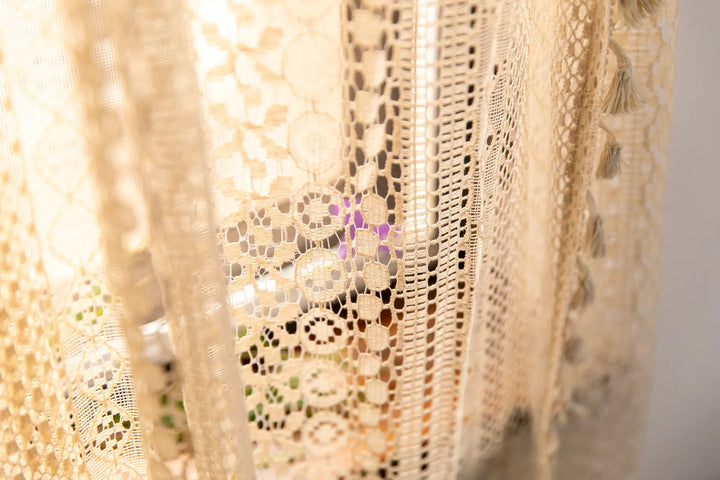 Romantic Lace Curtain -- Delicors