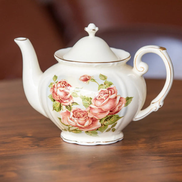 Rose Paradise Tea Cup Pot