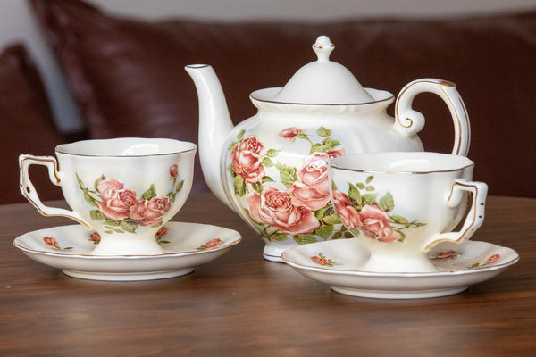 Buy Rose Paradise Tea Cup Pot Online
