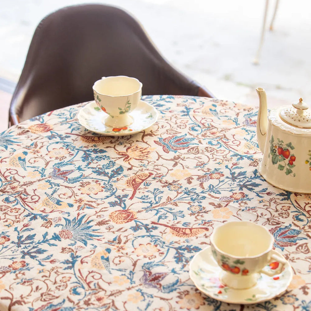 Royal Skies Round Table Cloth -- Delicors