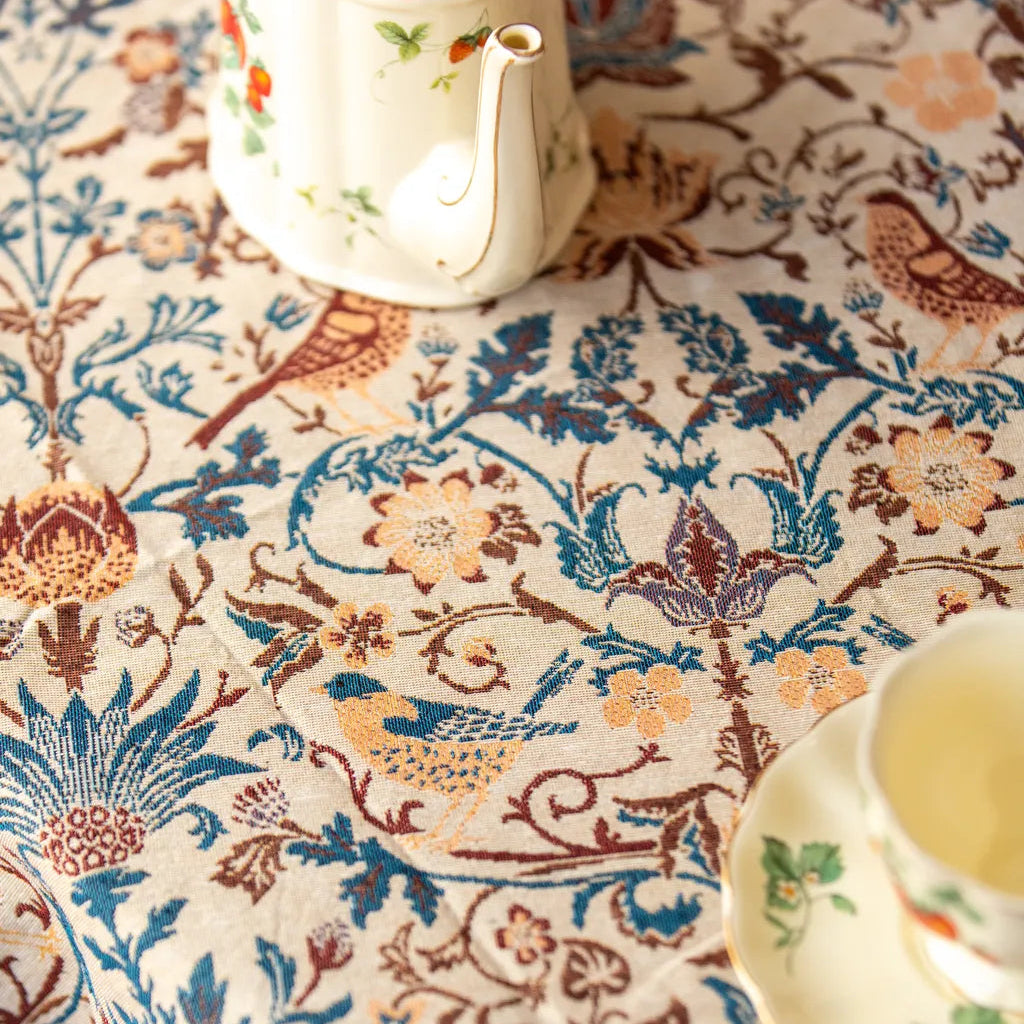 Royal Skies Round Table Cloth -- Delicors
