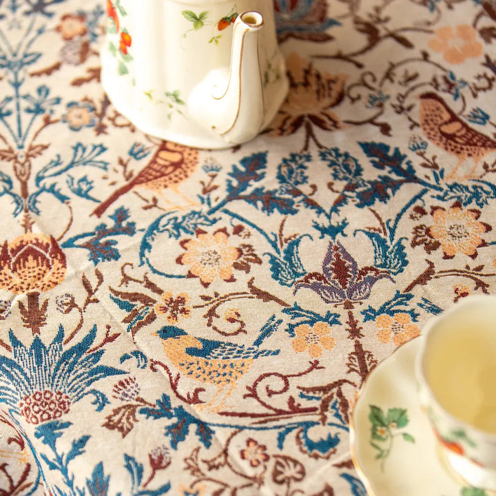 Royal Skies Round Table Cloth -- Delicors