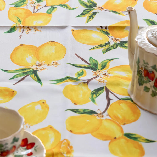 Sicilian Lemon Tablecloth -Table Cloth- Delicors