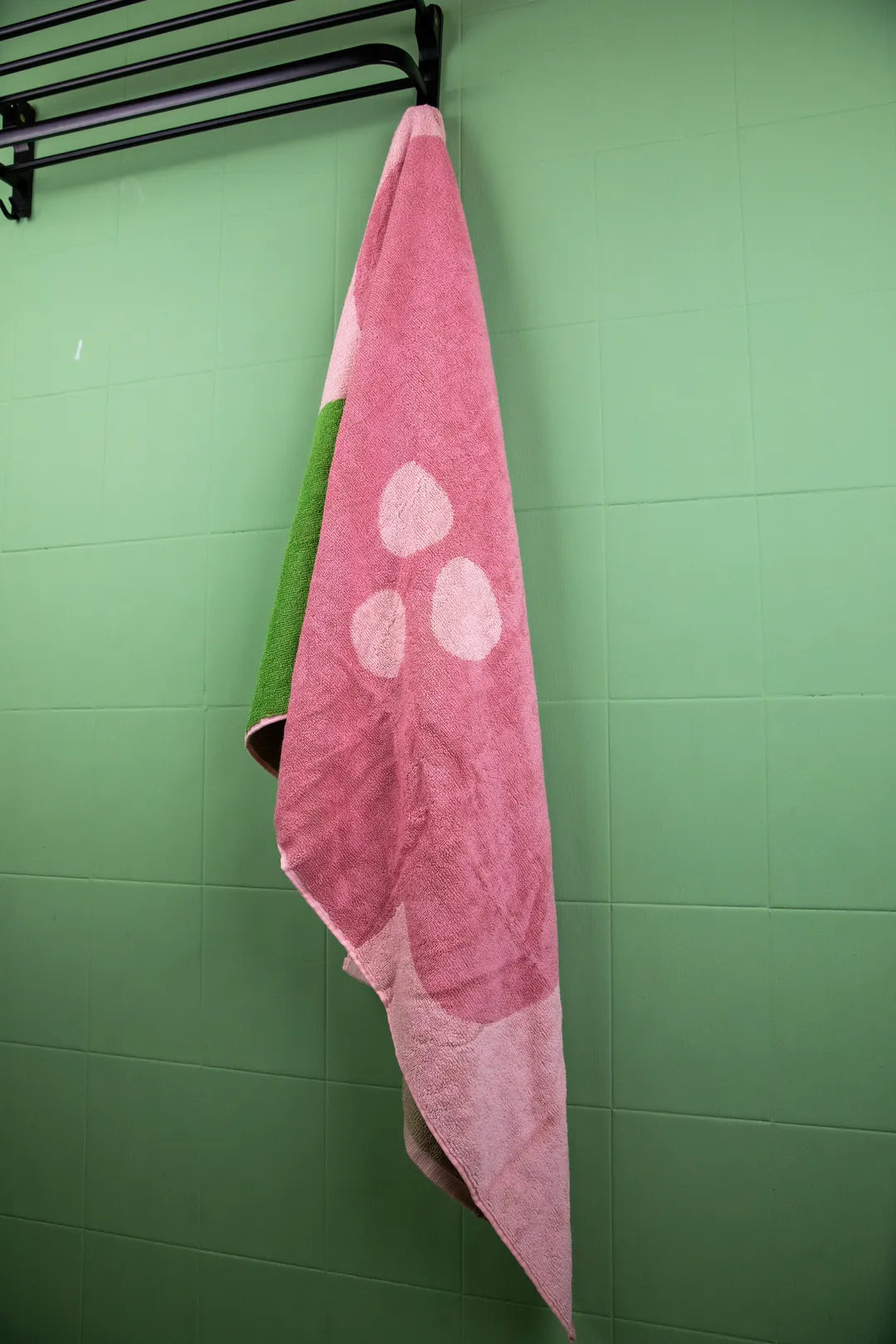 Simple Flower Towel Set-Pink - Delicors