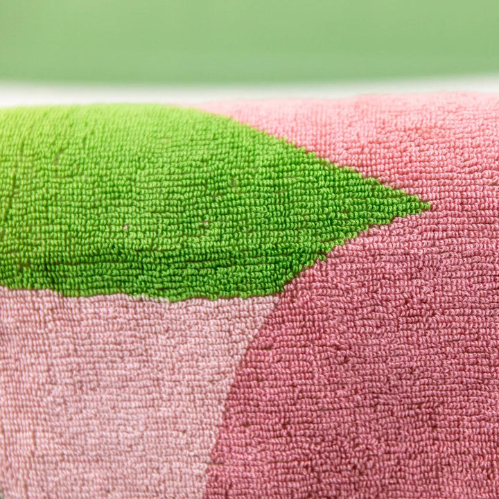 Simple Flower Towel Set-Pink - Delicors