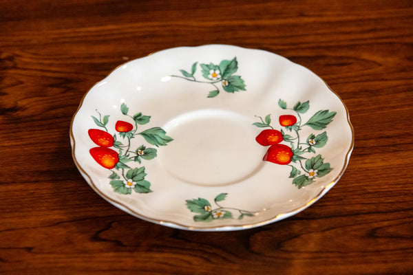 Strawberries Tea Cup & Pot