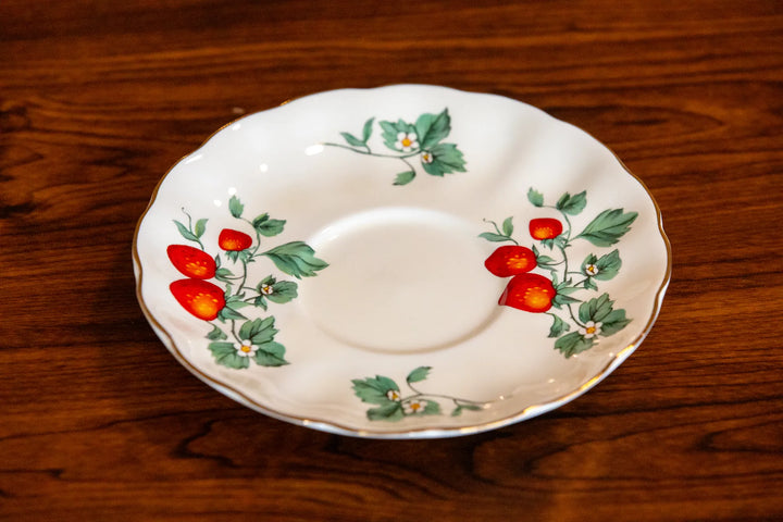 Strawberries Tea Cup & Pot