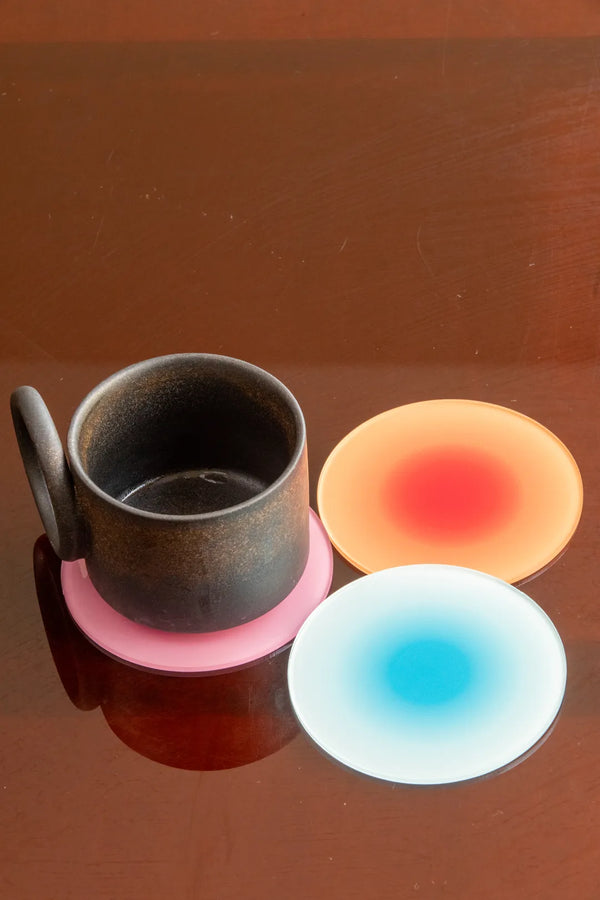 Sunset Gradient Acrylic Coaster -- Delicors