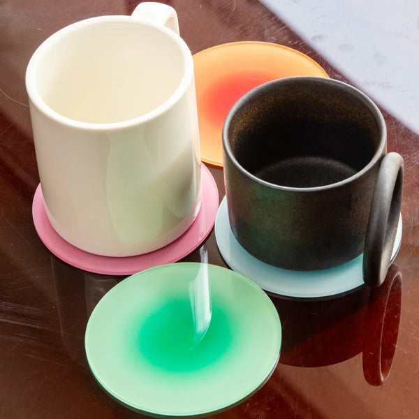 Sunset Gradient Acrylic Coaster -- Delicors