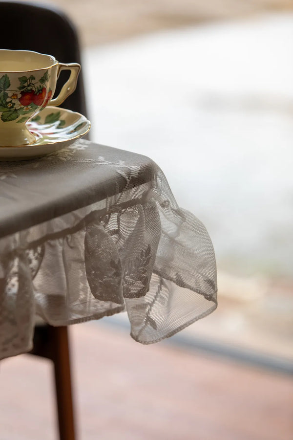 Whimsical Lace Tablecloth -- Delicors