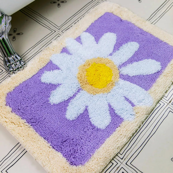 Daisy Petal Bath Mat - Delicors