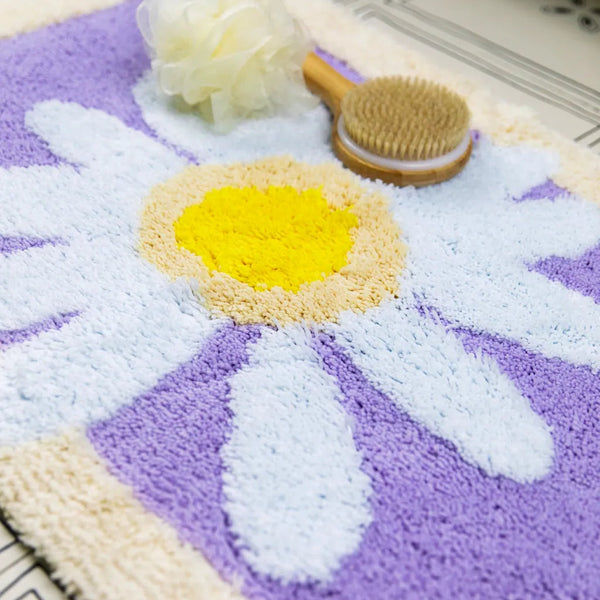 Daisy Petal Bath Mat - Delicors