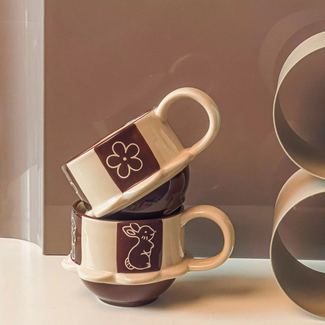 Earthy Bloom Mug Collection