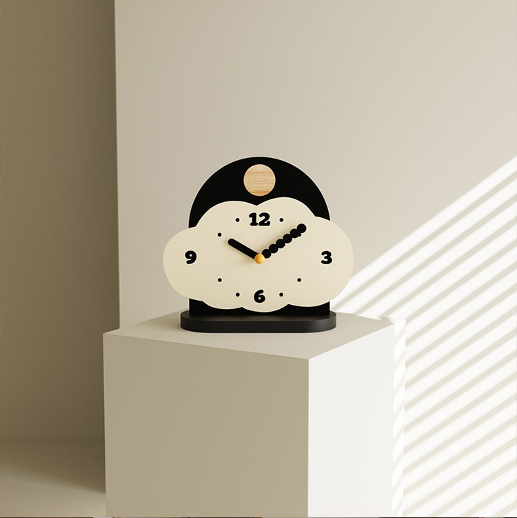 Fluffy Cloud Desk Clock