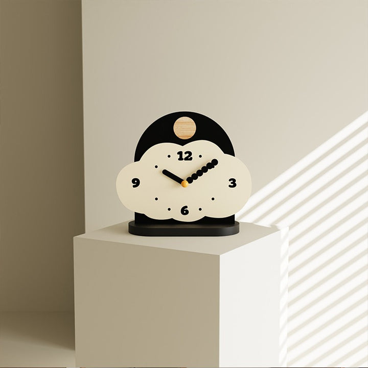 Fluffy Cloud Desk Clock