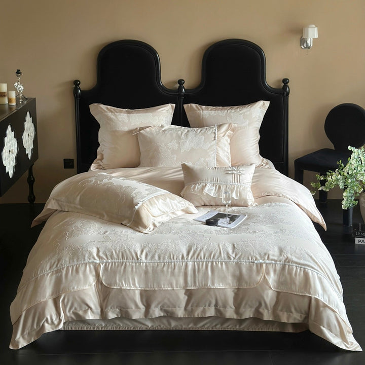 Rose Relief Bedding Set