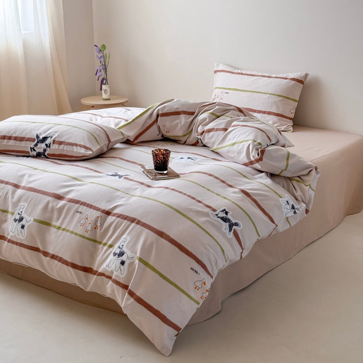 Paws and Quacks Bedding Set