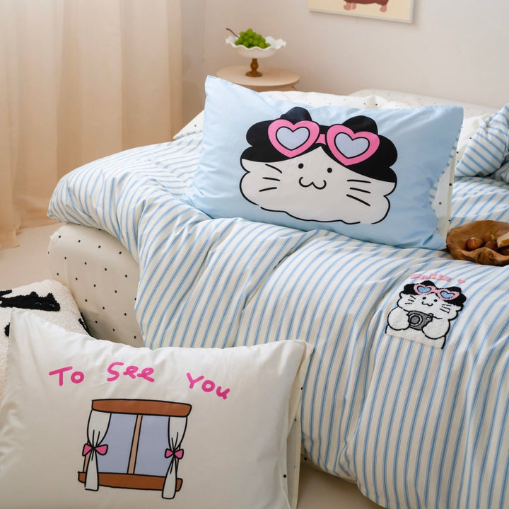 Kitty Cuddle Bedding Collection