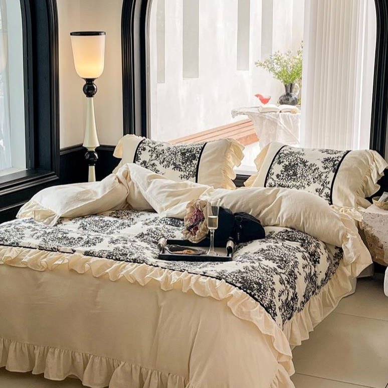 Enchanted Forest Ruffles Bedding Set - Bedding - Delicors