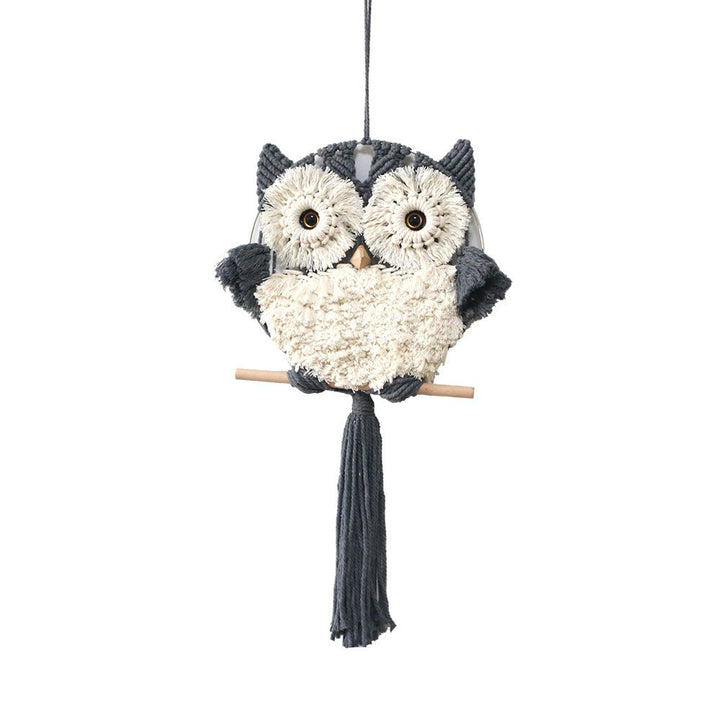 Enchanting Owl Macrame Wall Decor - Wall Art - Delicors