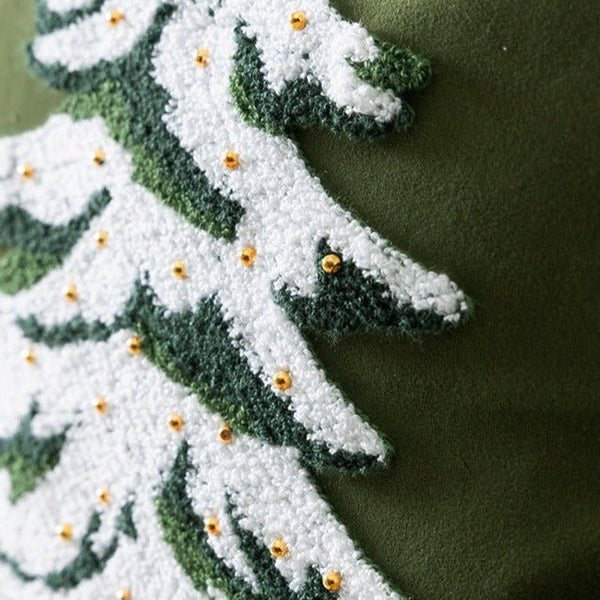 Evergreen Holiday Cushion - Cushion - Delicors