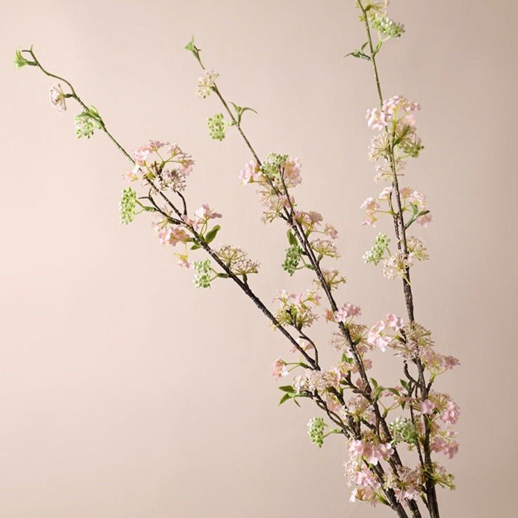 Faux Cherry Blossom Bouquet - Artificial Flower - Delicors