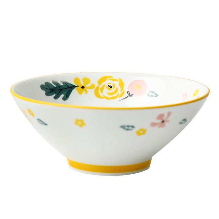 Floral Fusion Noodle Bowl - bowl - Delicors
