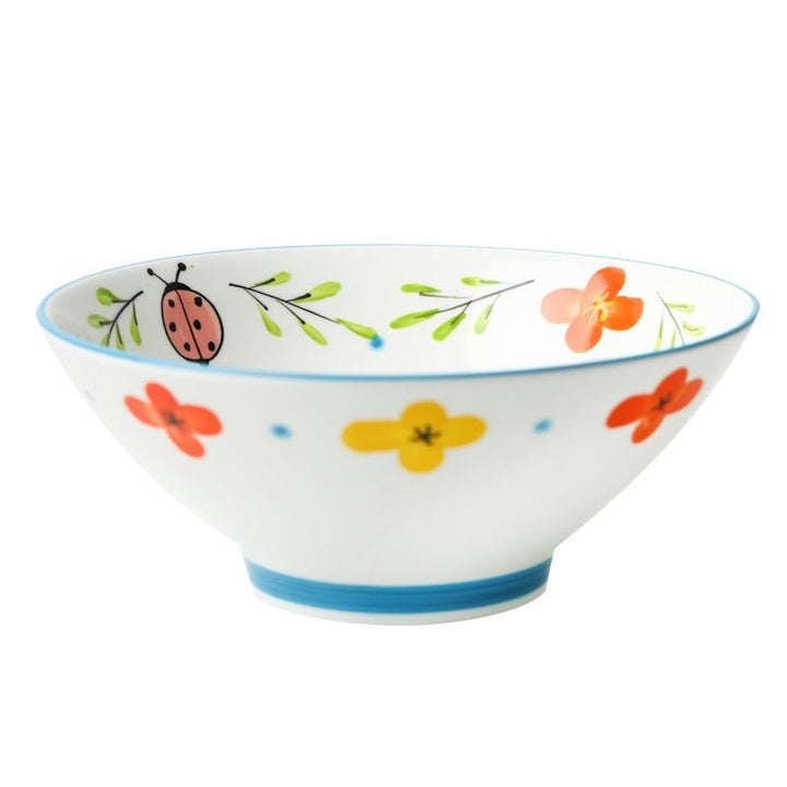 Floral Fusion Noodle Bowl - bowl - Delicors