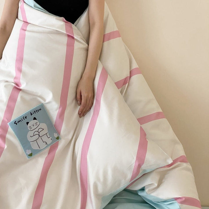 Flower And Butterfly Bedding Set - Bedding - Delicors