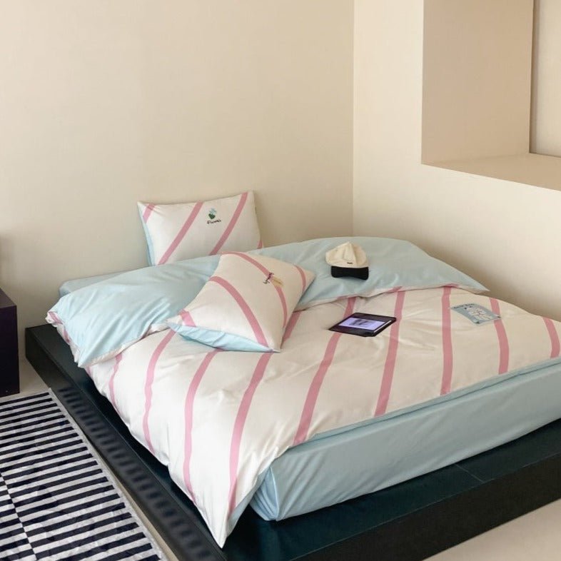 Flower And Butterfly Bedding Set - Bedding - Delicors
