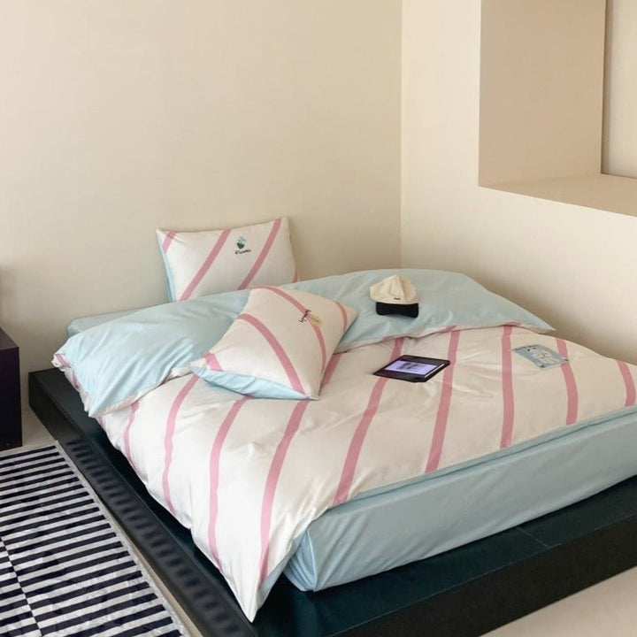 Flower And Butterfly Bedding Set - Bedding - Delicors