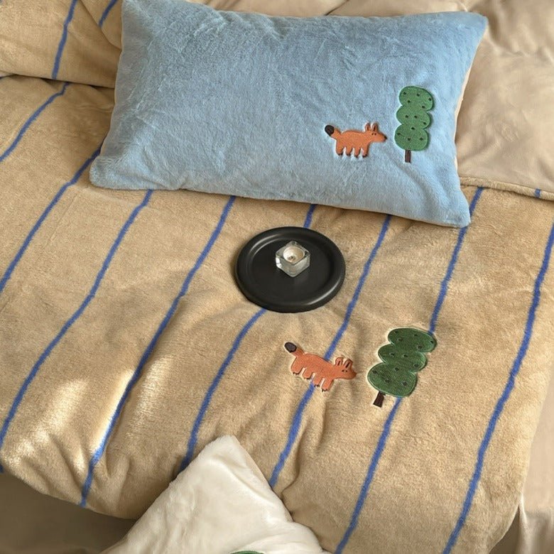 Fox And Forest Winter Fairy Tales Bedding Collection - Bedding - Delicors