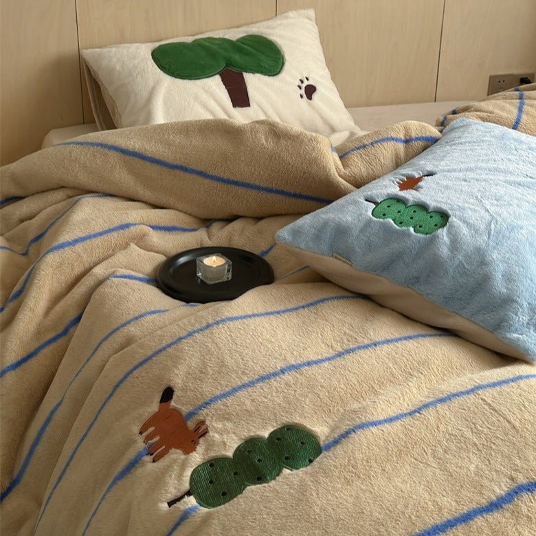 Fox And Forest Winter Fairy Tales Bedding Collection - Bedding - Delicors