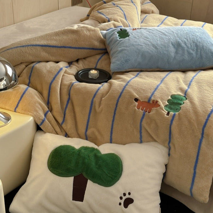Fox And Forest Winter Fairy Tales Bedding Collection - Bedding - Delicors
