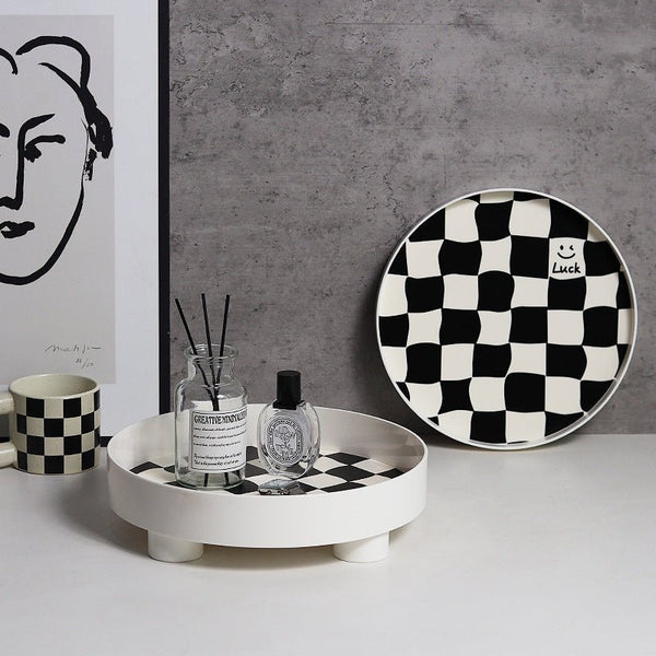 Funky Checker Tray Collection - Tray - Delicors