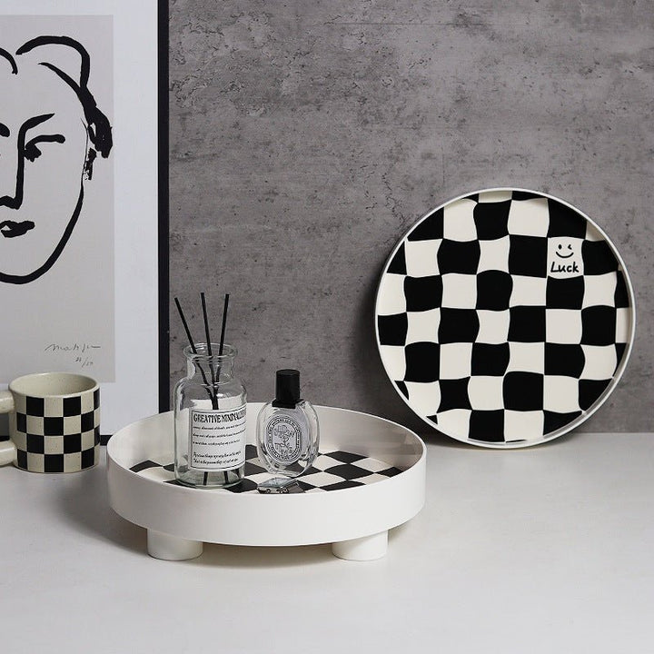 Funky Checker Tray Collection - Tray - Delicors