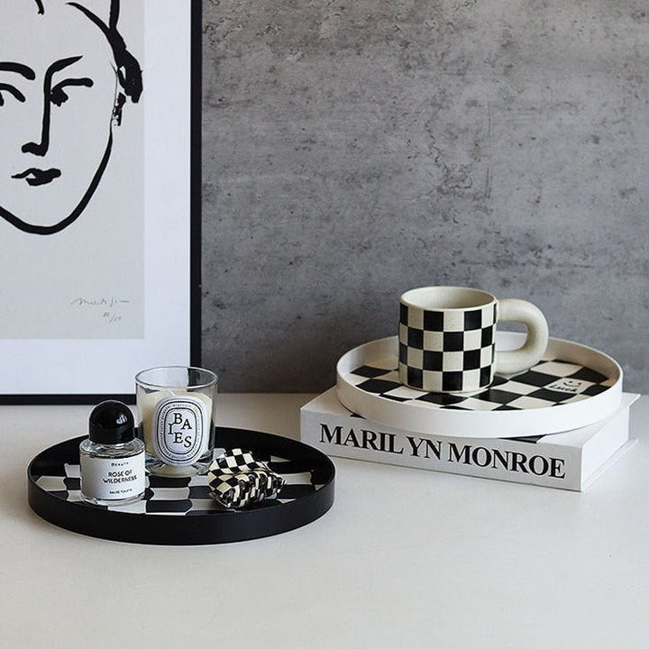 Funky Checker Tray Collection - Tray - Delicors