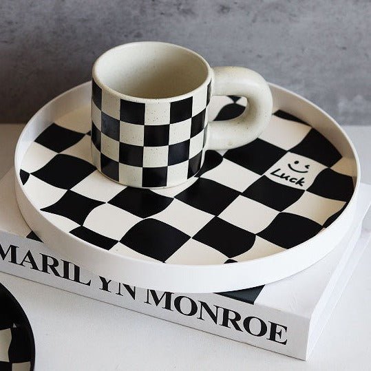 Funky Checker Tray Collection - Tray - Delicors