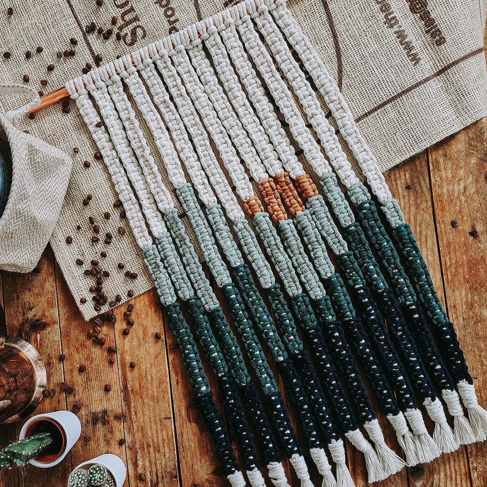 Golden Hour Macrame Wall Art - Wall Art - Delicors