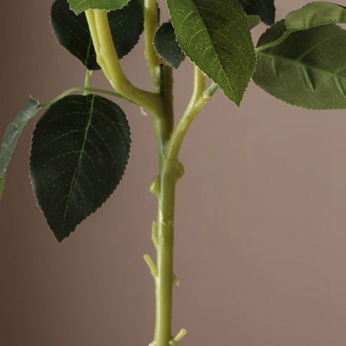 Half Dozen Artificial Misty Roses - Artificial Flower - Delicors