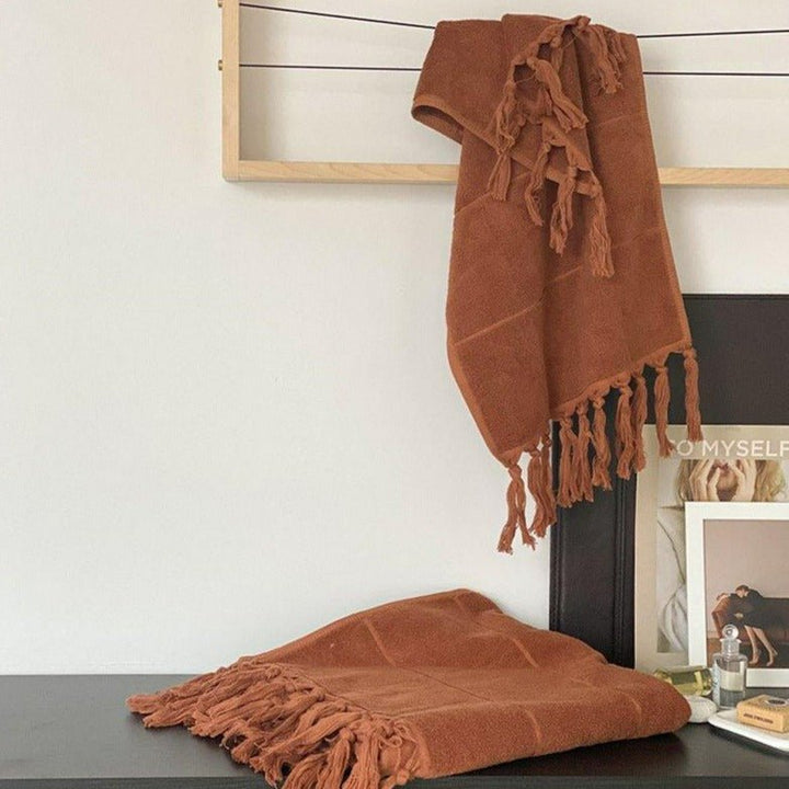 Hand - Knotted Towel Set - FINAL SALE - Towel - Delicors
