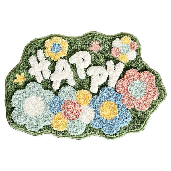 Happy Bath Mat Collection -Bath Mat- Delicors